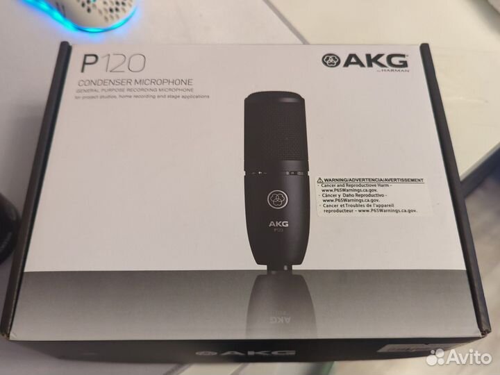 Студийный микрофон AKG p120