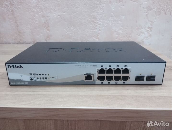 Коммутатор DLink DGS-1210-10P/ME