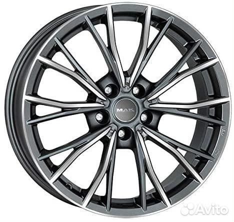 R17 5x120 8J ET43 D72,6 MAK Mark Gunmetal Mirror F