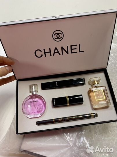 Подарочный бокс набор chanel женский