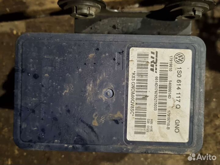 Блок абс skoda rapid,polo,fadia