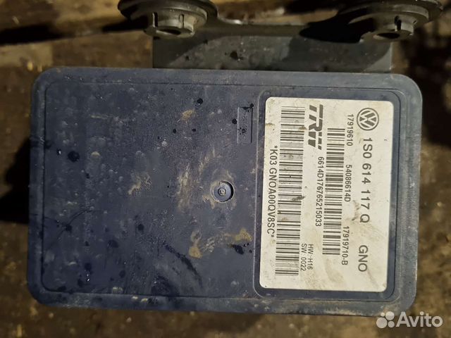 Блок абс skoda rapid,polo,fadia