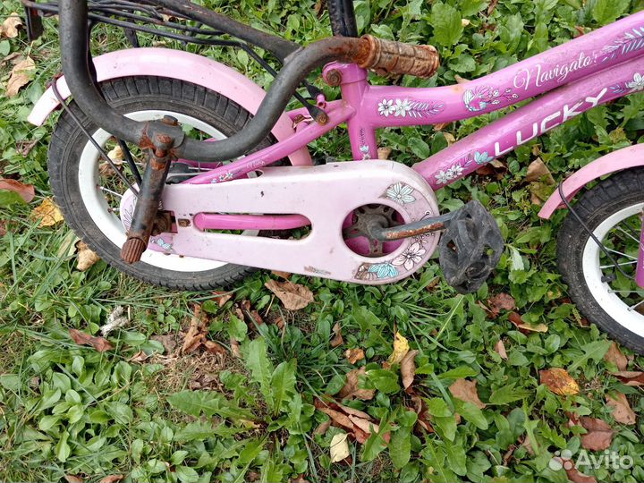 Детский трехколесный велосипед бу