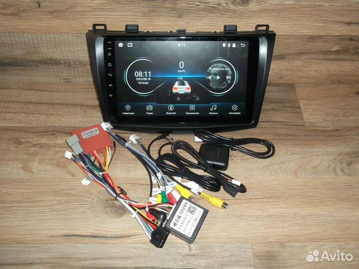 Магнитола Mazda 3 BL Android GPS 2009-2014 WiFi