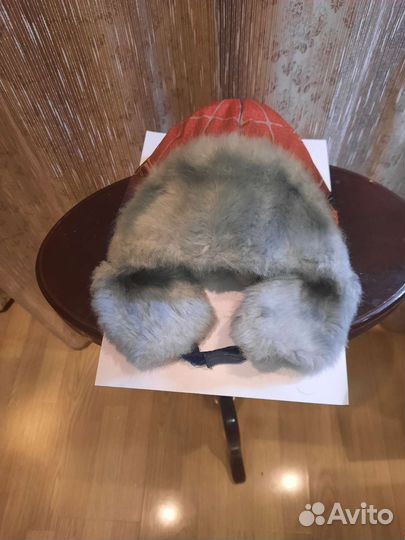 Шапочка ушанка детская