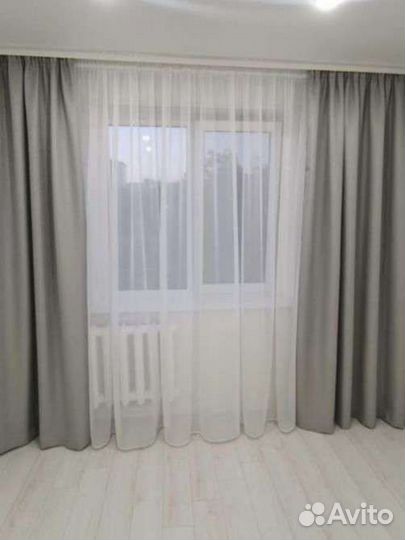 Шторы готовые, комплект шторы блэкаут