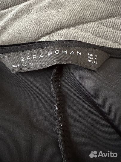 Бархатное платье zara