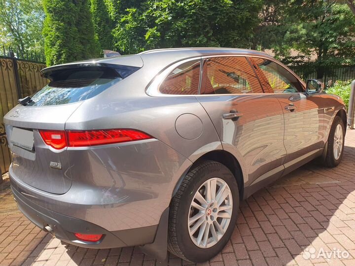Jaguar F-Pace 2.0 AT, 2017, 102 000 км