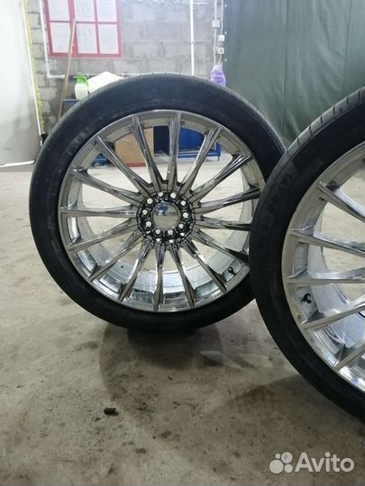 Разноширокие колеса r20 с двойной сверловкой