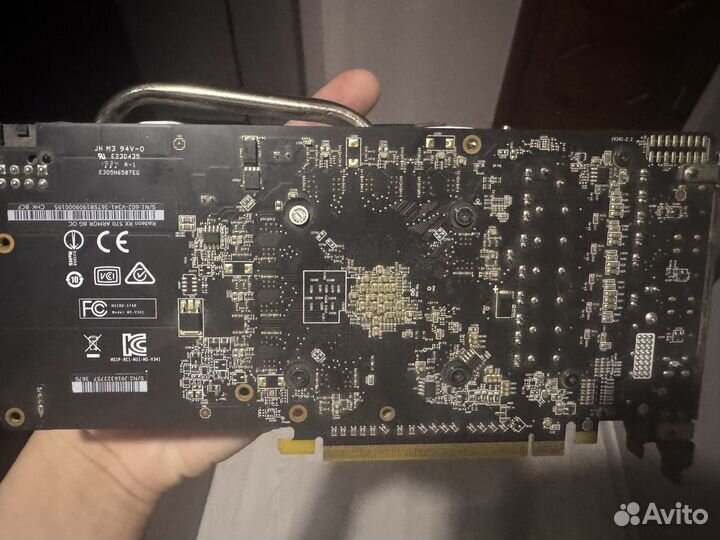Видеокарта rx570 8gb msi
