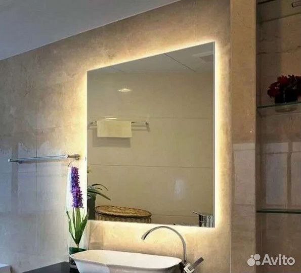 Изготовление зеркал с подсветкой