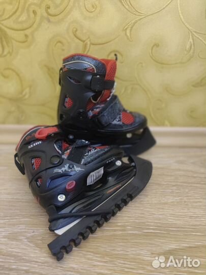Коньки детские раздвижные 27 30
