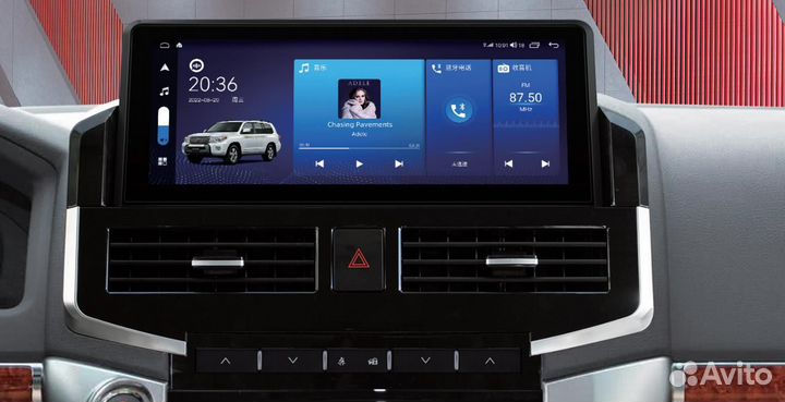 Магнитола Toyota Land Cruiser 200 2007-2015 top