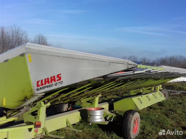 Жатка Claas Sunspeed 1270, 2017