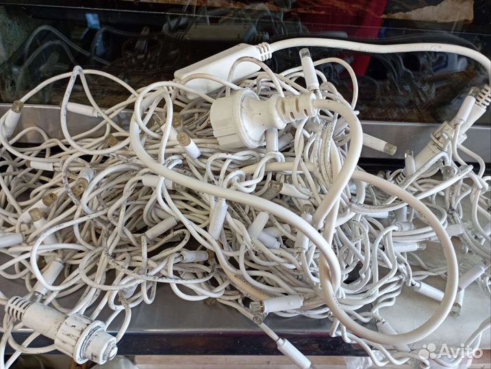 Гирлянда уличная б.у