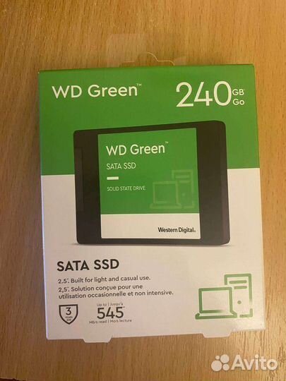 Ssd wd green 240gb