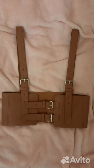 Женская кожаная портупея