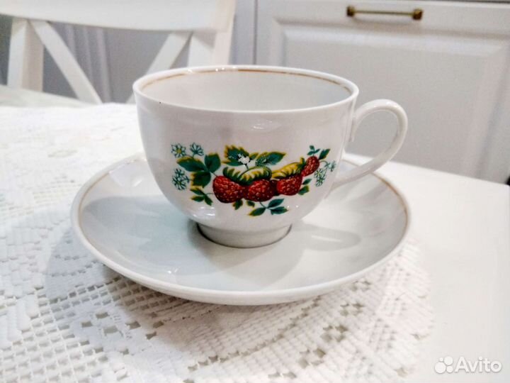 Фарфоровые кружки. Чайные пары