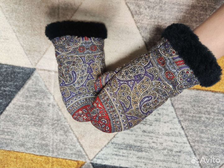 Варежки павлопосадские