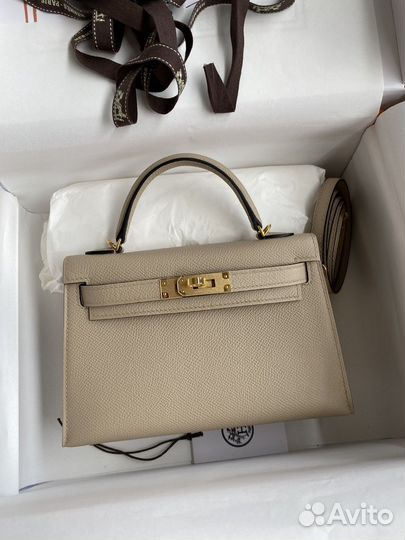 Сумка Hermes Kelly mini epsom