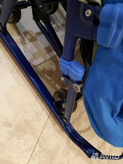 Детские санки коляска nika 7-2