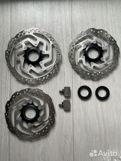 Роторы Shimano 180, 160, centerlock