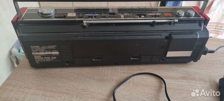 Магнитола sharp wq561 1985 года