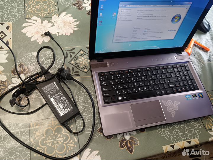 Lenovo y 570 ноутбук