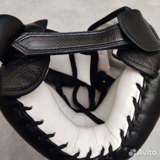 Шлем Twins с бампером кожаный