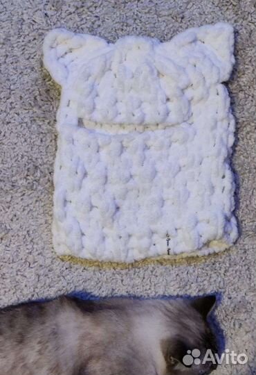 Милые Балаклавы с ушками, ручная работа