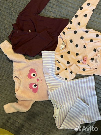 Одежда пакетом для девочки 68-74
