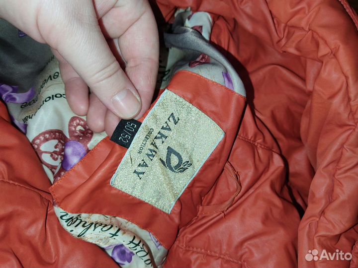 Пуховик женский, бу