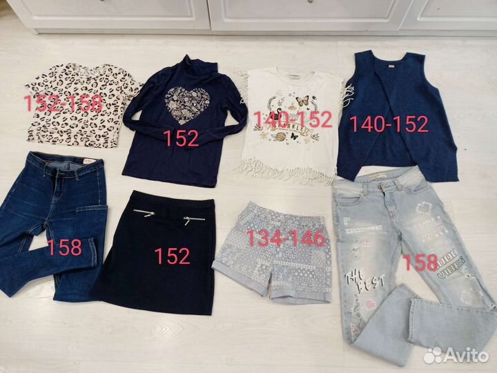 Одежда на девочку 146-152
