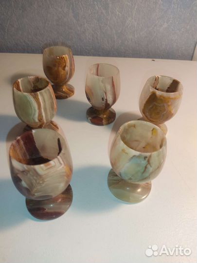 Рюмки из оникса Турция