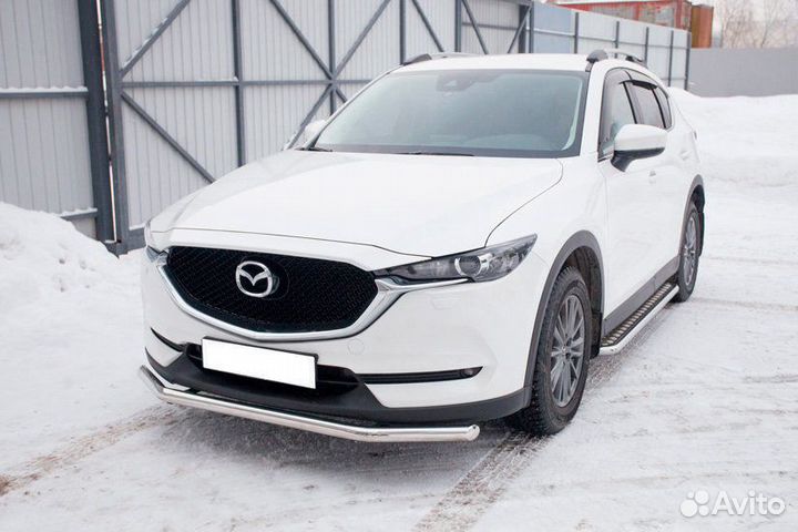 Защита переднего бампера Mazda CX-5 (2017)