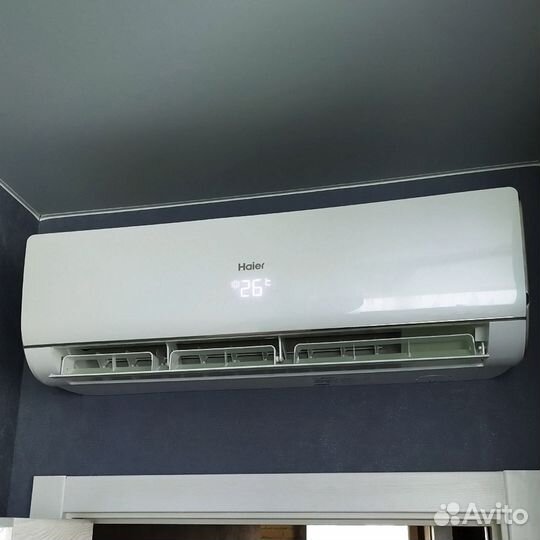 Кондиционер сплит система Haier с установкой