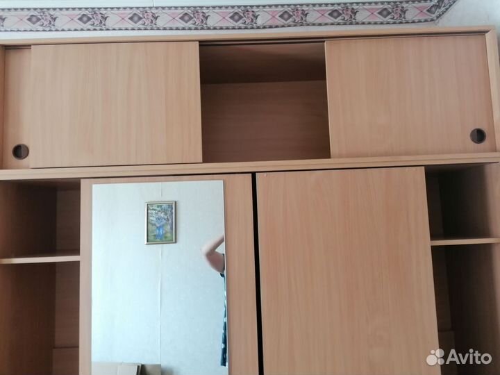 Шкаф купе с зеркалом бу