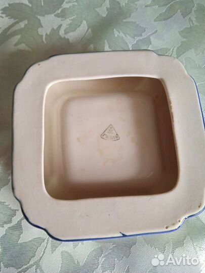 Пепельница Гжель