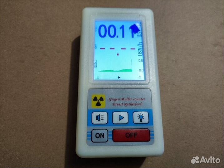 Счетчик Гейгера (измеритель радиации)