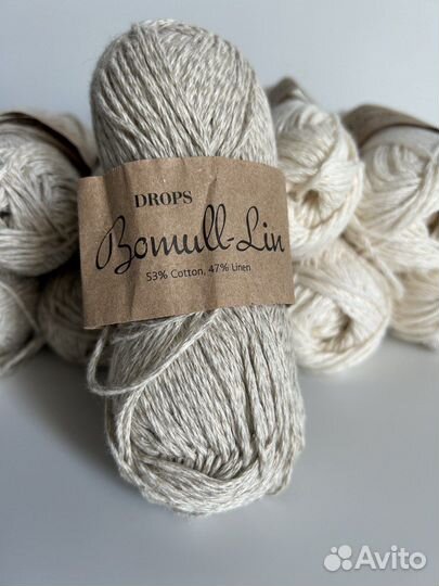 Пряжа Drops Bomull-Lin+ журналы