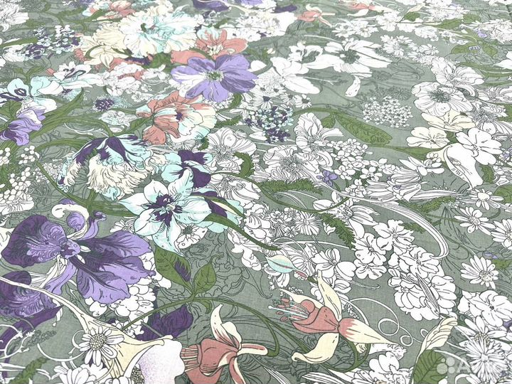 Ткань хлопок Перкаль оптом