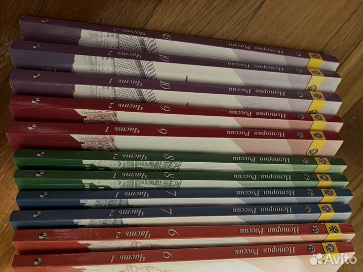 История россии изд. Просвещение 6-10 классы