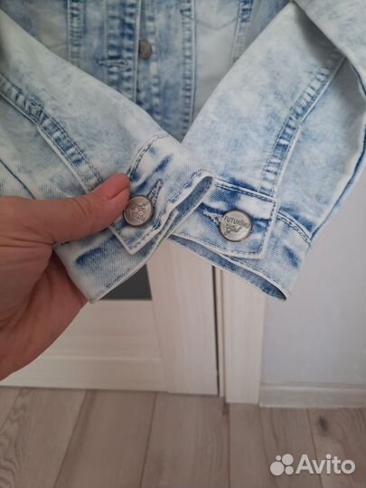 Куртка джинсовая для девочки 116