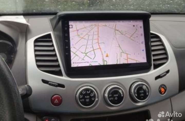 Mitsubishi l200 магнитолы Android Teyes разные