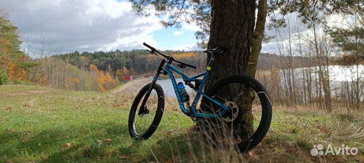 Двухподвес на Lefty Cannondale bad habit