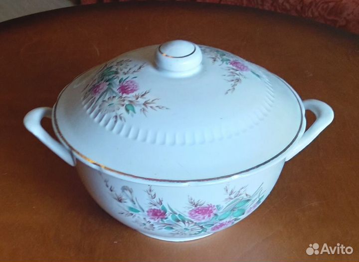 Супница фарфоровая СССР новая