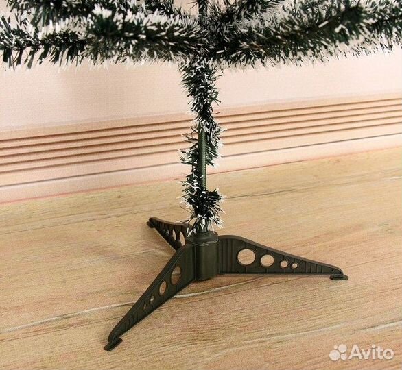 Ёлка радуга с белым 120 см, d нижнего яруса 43 см