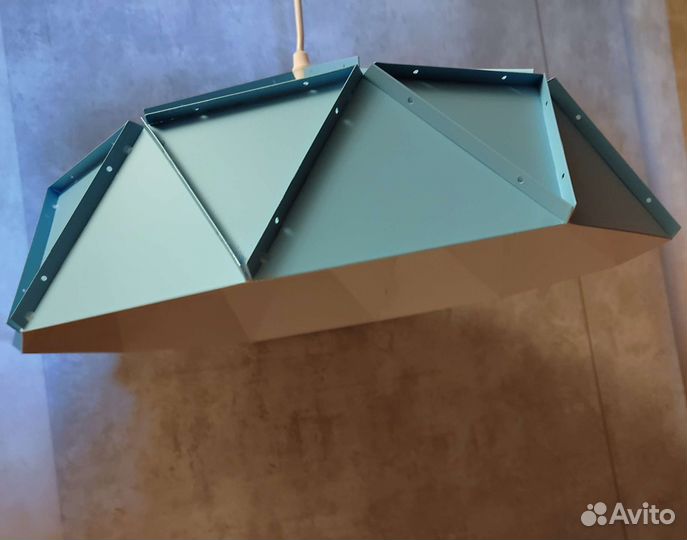 Светильник потолочный подвесной металлический