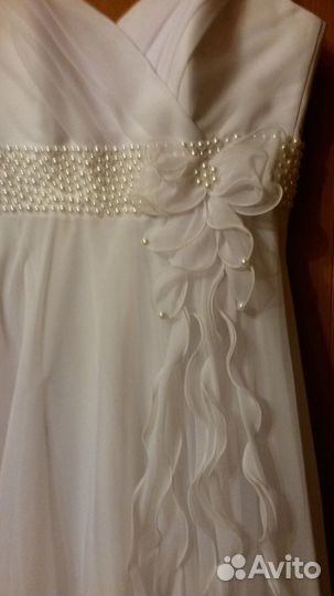 Свадебное платье 48-50 размер(подойдет для беремен