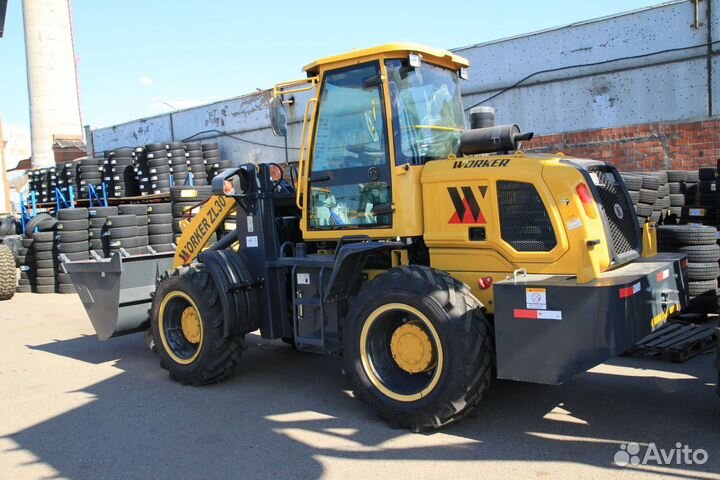 Фронтальный погрузчик Worker ZL30, 2023